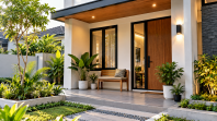 11 Desain Teras Minimalis untuk Rumah Type 36 di Lahan Terbatas